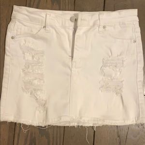 Amazing & Brand new White Denim Skirt Great for Summer!!